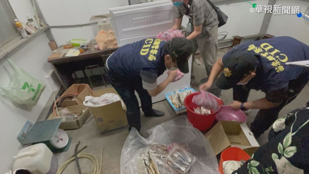 警追查可疑肉製品 越配家起獲300克