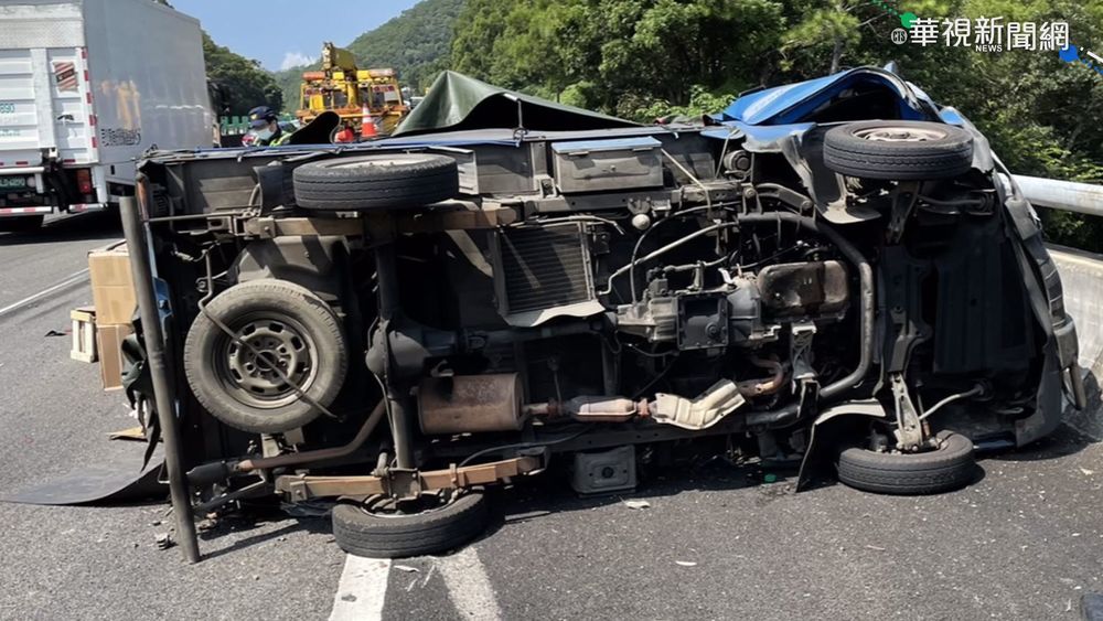 國三南下83公里車禍1死 車流回堵7公里