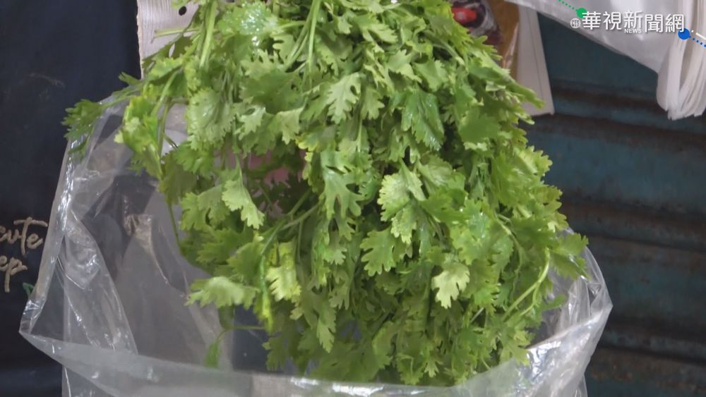 香菜價大崩盤! 800元天價暴跌剩130
