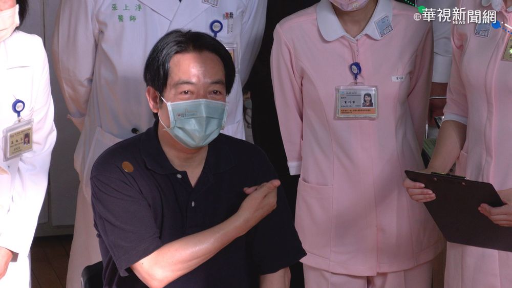 力挺國產疫苗 賴清德今早接種高端