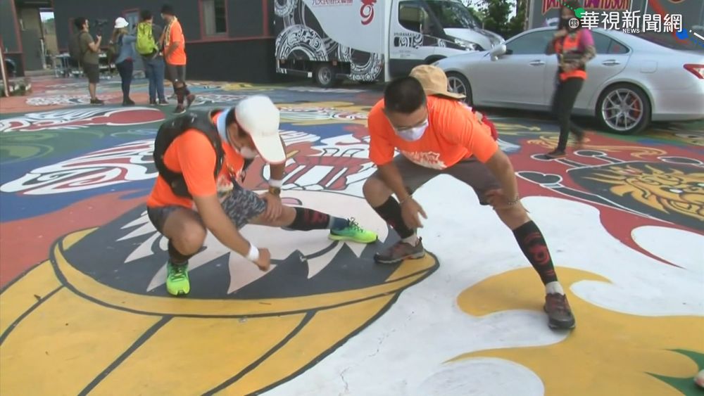 扛三太子環台開跑 戴口罩防疫挑戰大