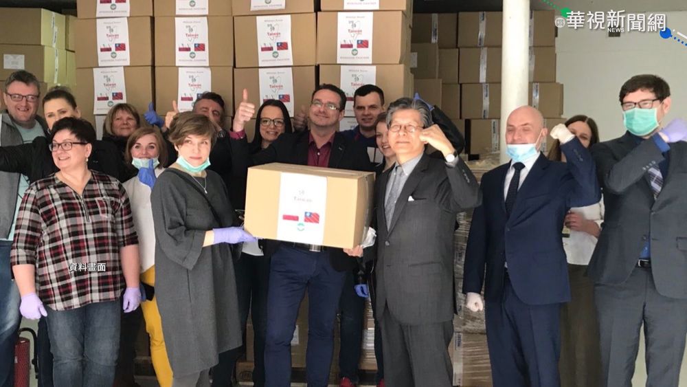 波蘭捐贈40萬劑AZ疫苗 今晨06:14抵台