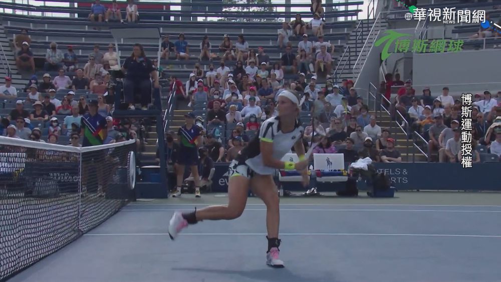 直落2擊敗對手 謝淑薇美網女雙晉8強