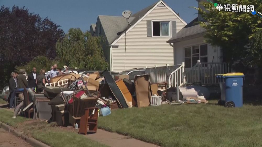 拜登勘察艾達災情 氣候面臨"紅色警報"