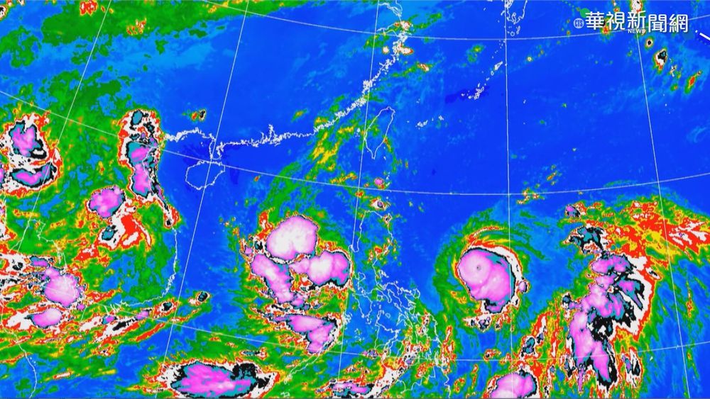 強颱璨樹接近"最強等級" 深夜恐發海警