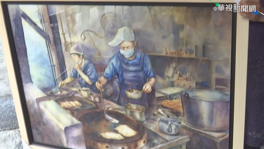 蛋餅店免費助弱勢生 同學贈畫回饋