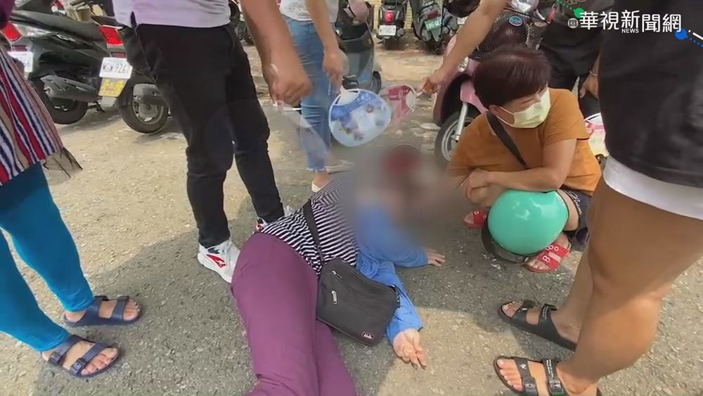 正午飆高溫! 南投婦騎車"熱暈倒地"
