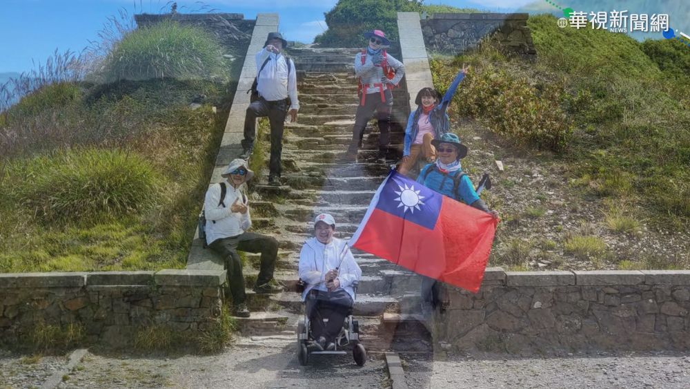 身障藝人第1人! 蔡義德坐輪椅登合歡山