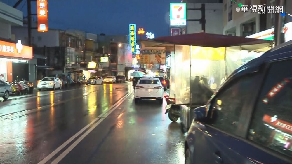 璨樹持續逼近 高雄鳳山晚間大停電