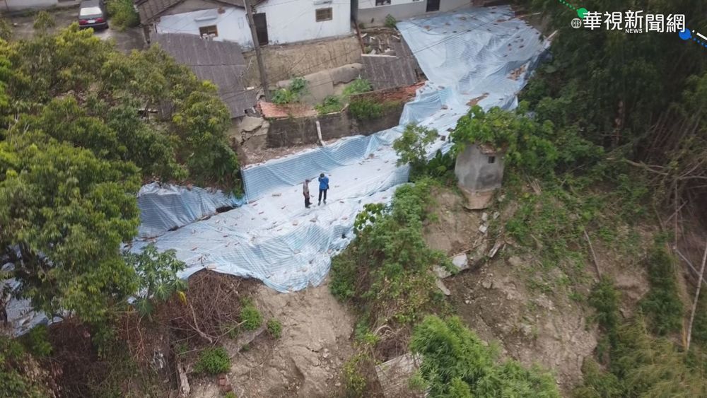 八卦山路塌未修復 颱風襲災情恐擴大