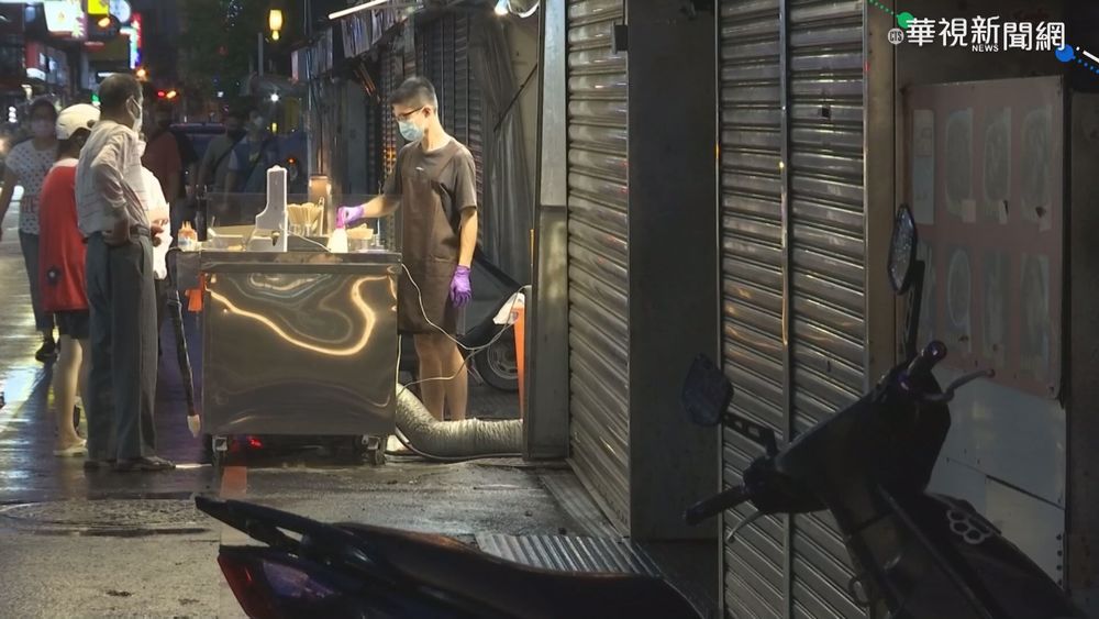 璨樹加速逐漸北移 宜蘭羅東夜市冷清