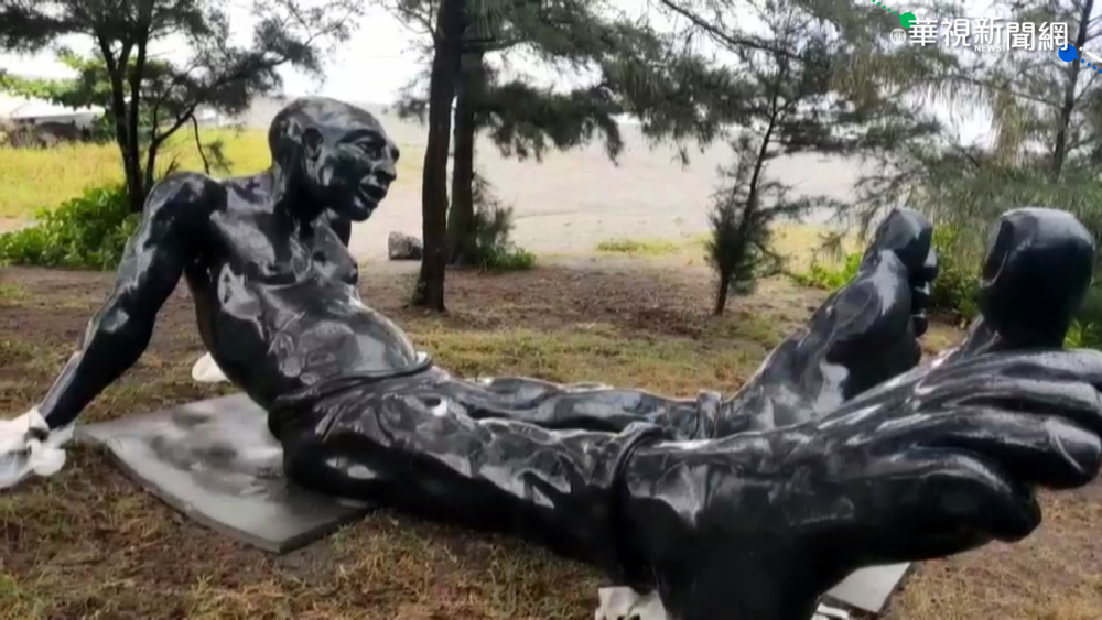 璨樹颳8公尺巨浪 吞沒南迴藝術季作品