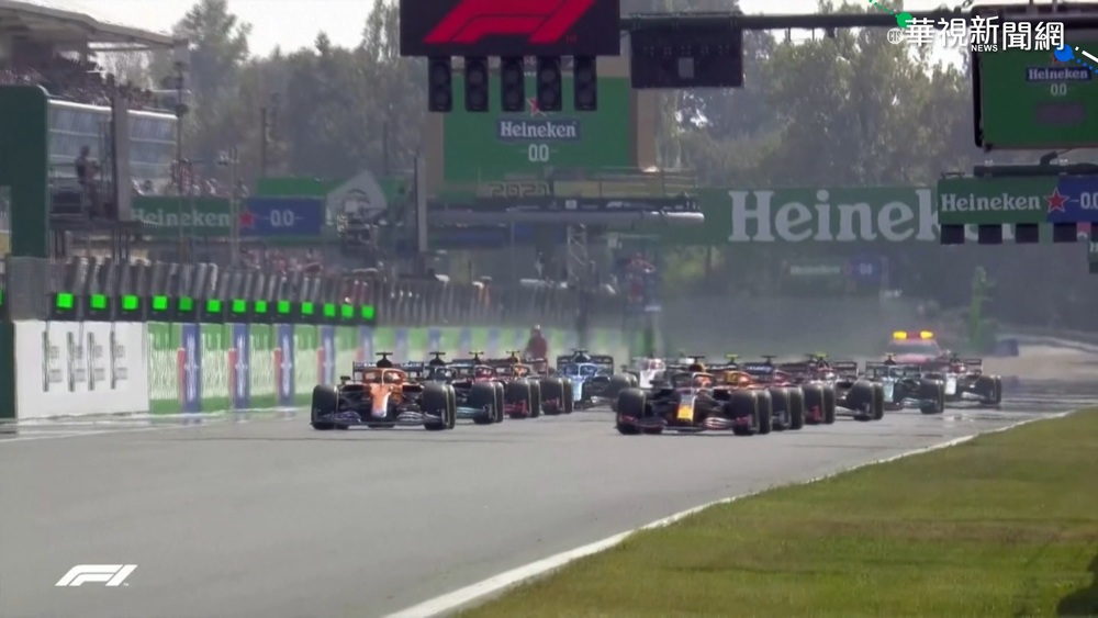 F1積分前2名卡位相撞 被迫退賽再結冤