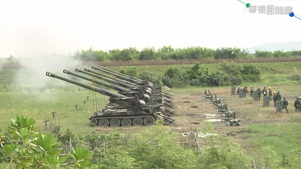 漢光反舟波射擊訓練 十軍團精銳盡出