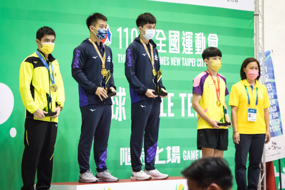 男雙林廖配復仇成功 全運會男雙摘金
