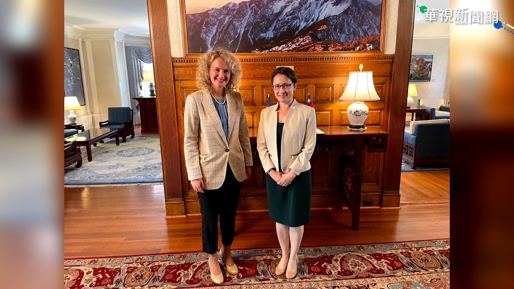 立陶宛經長會蕭美琴 期待台經貿團訪問