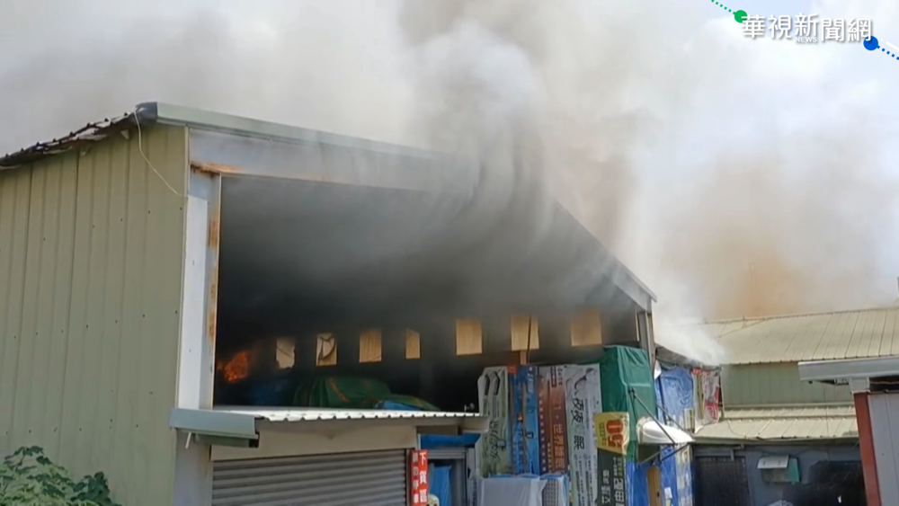 皮鞋倉庫起火燒 鄰近醫院急疏散病患