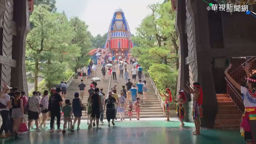 中秋連假熱翻 中部樂園水上設施爆滿