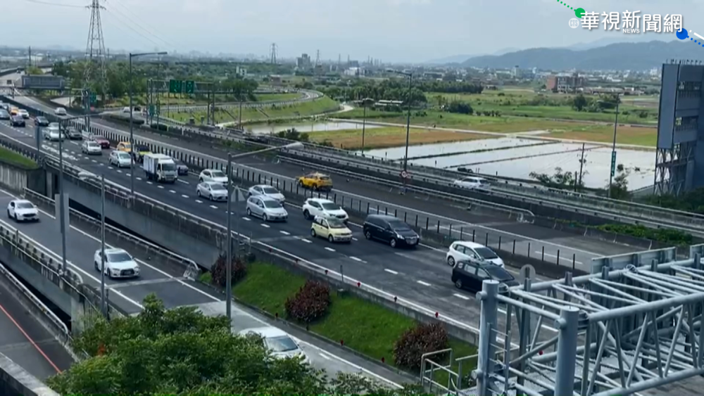 國五"紫爆"! 宜蘭-頭城時速一度僅16km