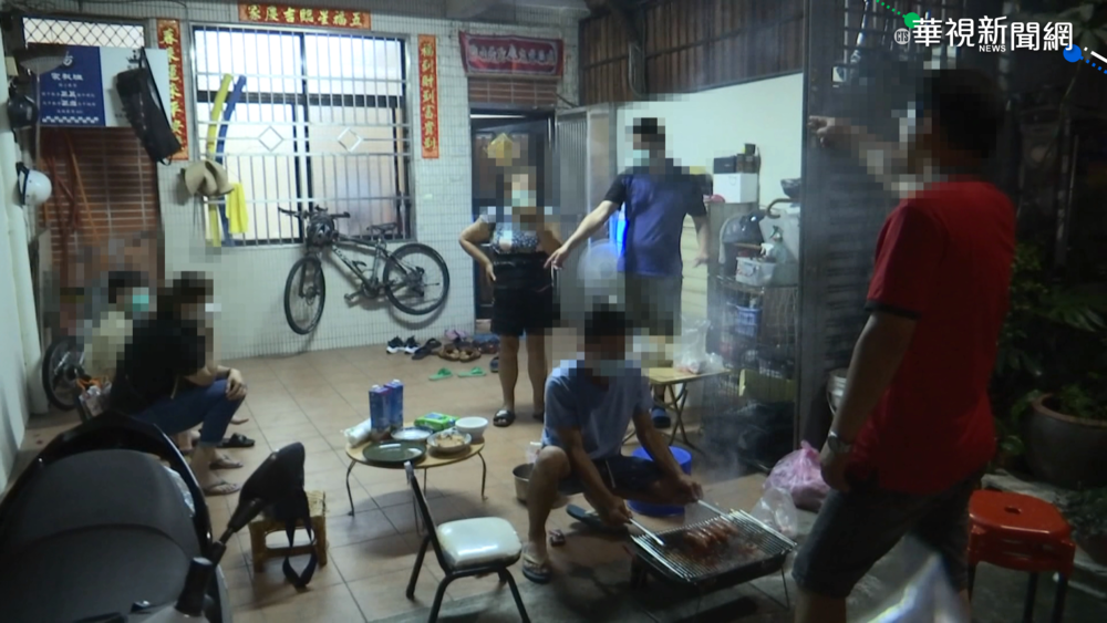 中市騎樓戶外禁烤 糾察隊"聞香"勸導