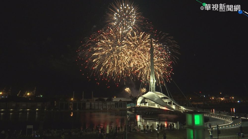 2021高雄國慶焰火 今晚於港灣試放