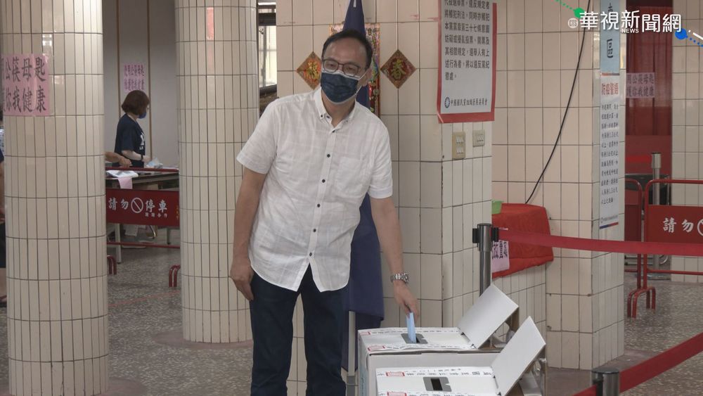 藍黨魁選舉今登場 選前聲勢朱張幾打平