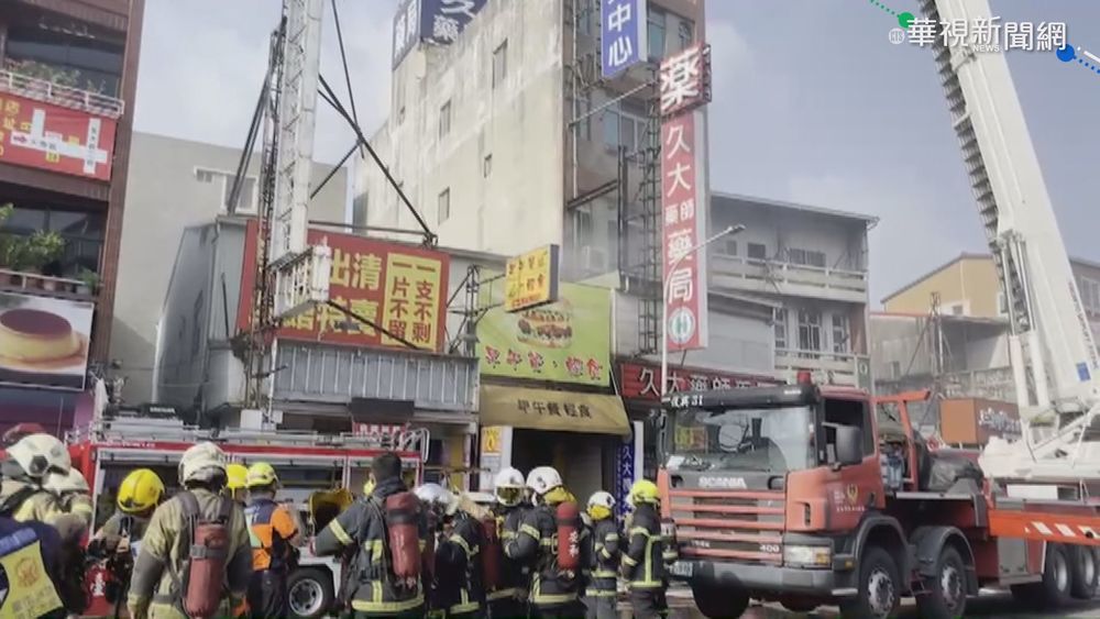 台南永康早餐店起火 2樓男租客葬身火場