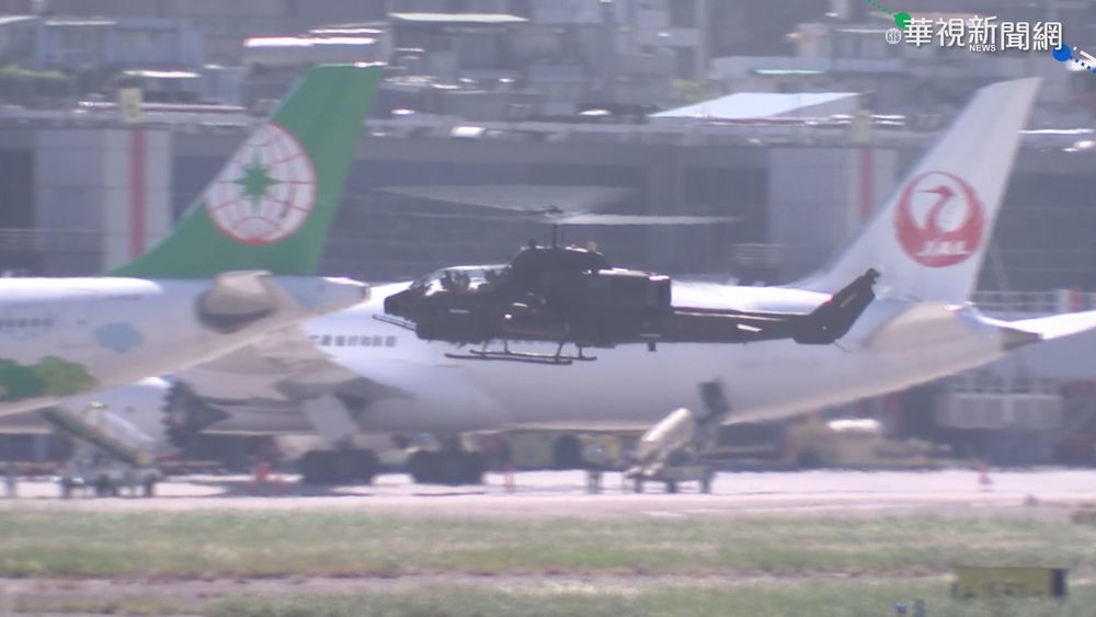 搶先曝光! 國慶戰機總統府"半兵力"預演