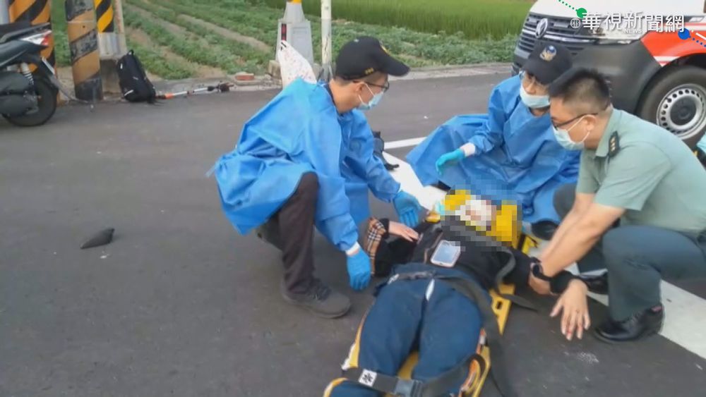 無照騎重機被撞飛 高中生送醫險沒命