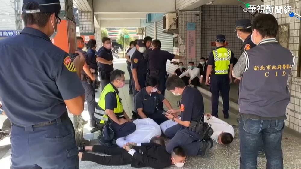疫情趨緩黑幫滋事 新北警掃蕩逮28人