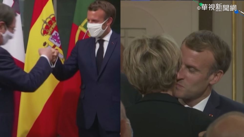 法接種率逾7成 街頭又見傳統貼面式親吻