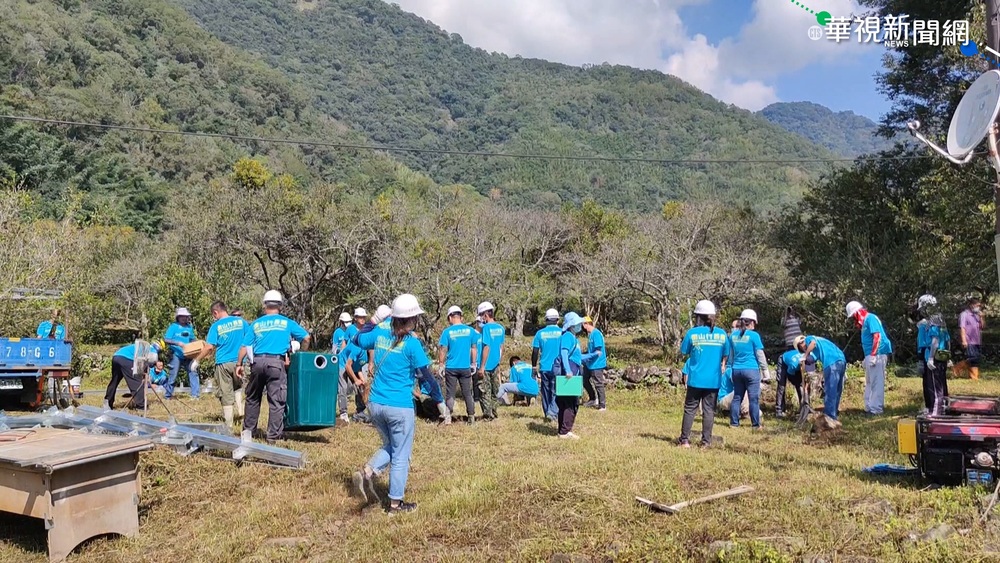 桃源三兄弟克難起居 行善團趕山路幫建屋