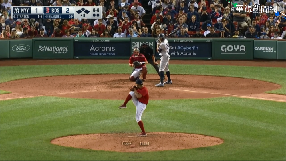 "怪力男"Stanton手感燙 紅襪小心被轟垮