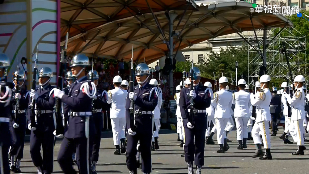雙十國慶大會預演 羅一鈞.羅嘉翎獻聲