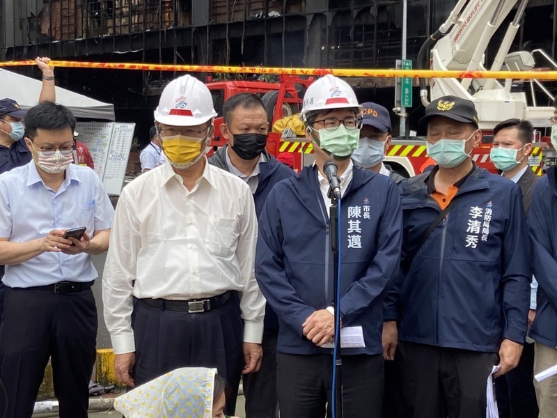 大火奪46命！曾嗆胡志強下台 陳其邁回應：不迴避