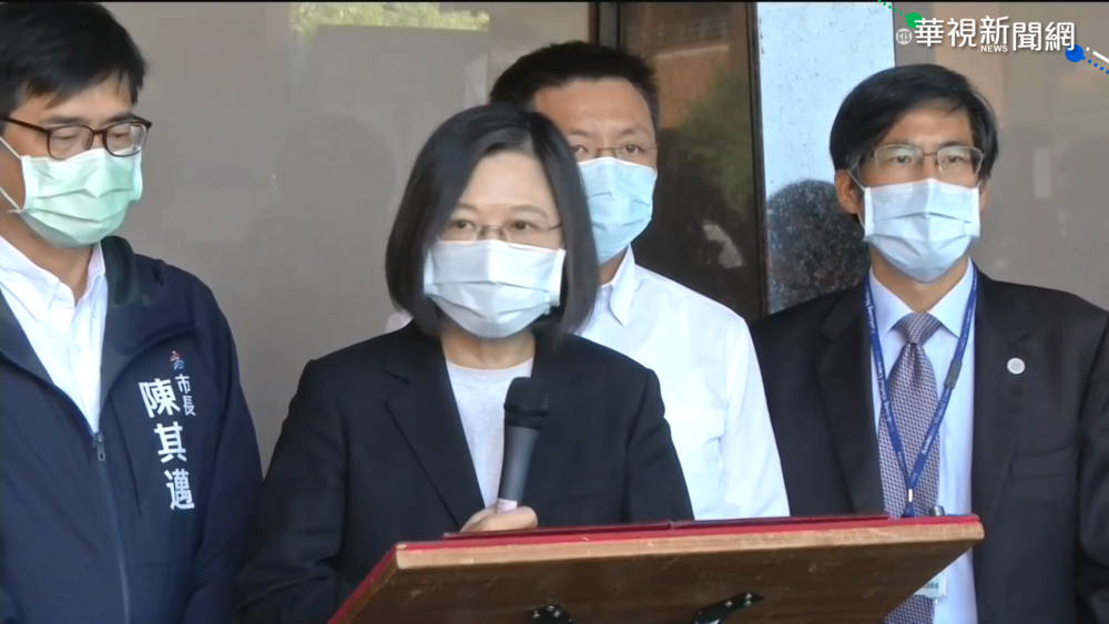 總統南下探視城中城傷者 允全力協助