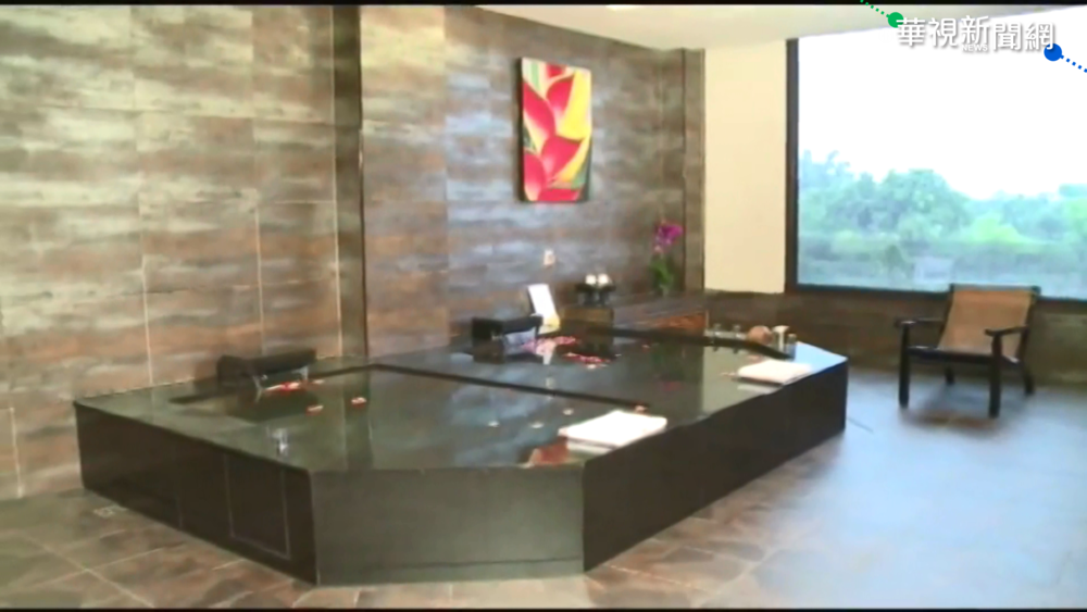 飯店露天池泡湯蛇出沒! 旅客嚇壞驚逃