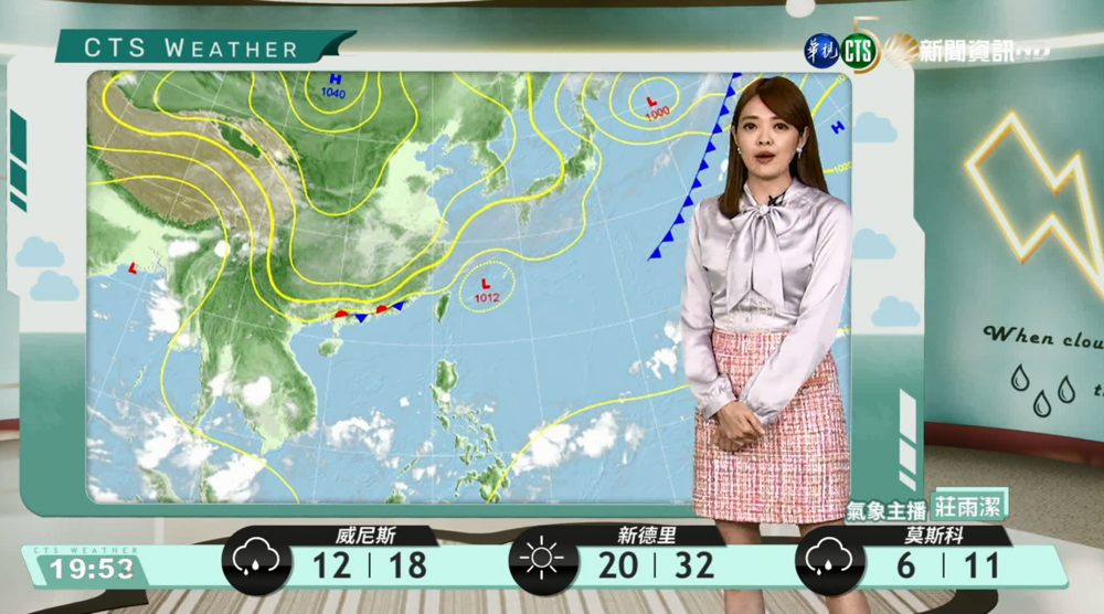 北東濕涼中南早晚涼 沿海離島風強浪大