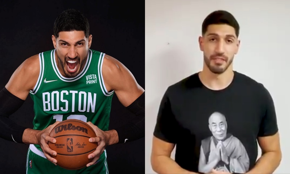 NBA球員坎特批評中國政府 遭騰訊取消賽事轉播