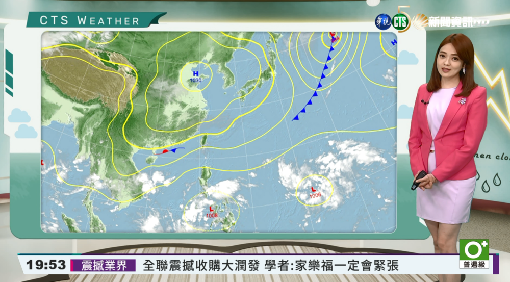 北東整天濕涼中南部早晚涼