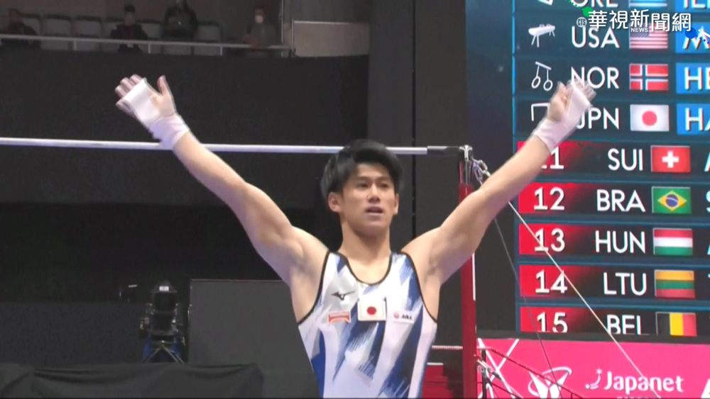 世錦賽體操戰大放異彩 張博恆奪全能王