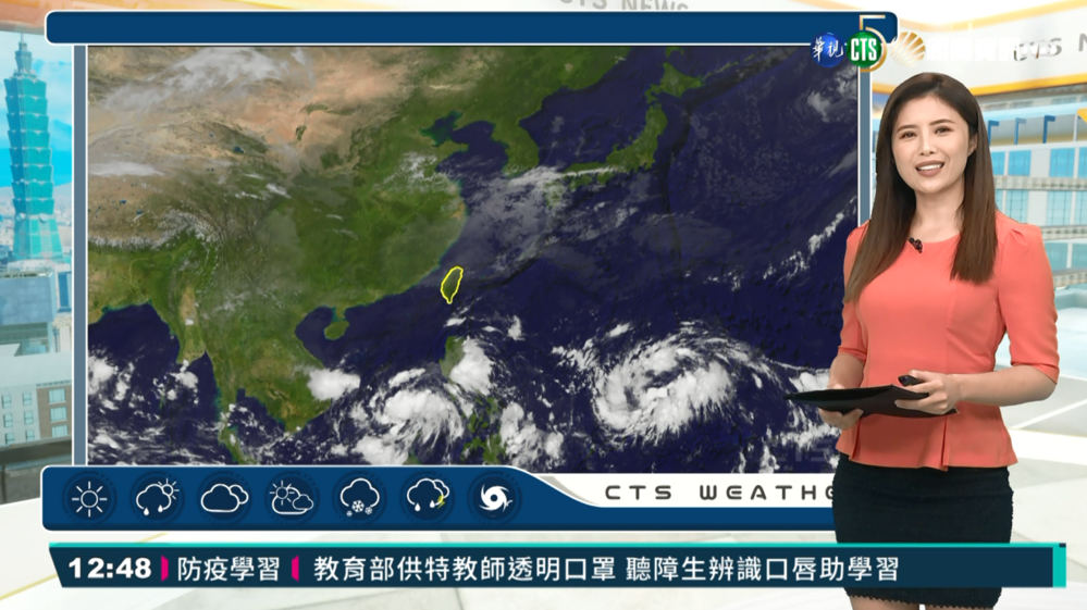 北東整天濕涼中南部早晚涼 沿海離島風浪大