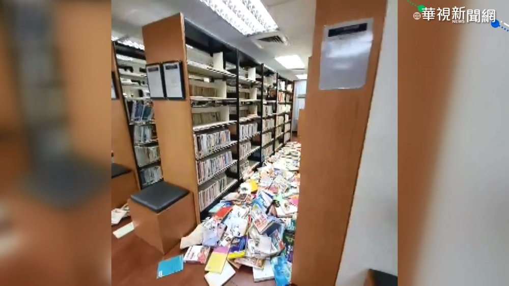 地牛大翻身! 新莊大樓施工吊臂被震歪