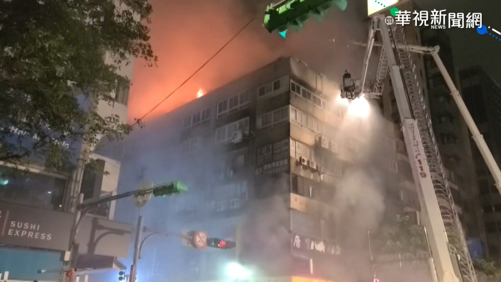 "唐宮"餐廳大火 及時撲滅.疏散20人