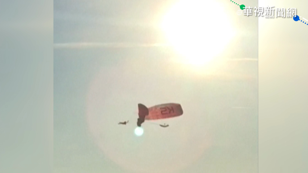 土耳其滑翔傘空中對撞 2人落海3人傷