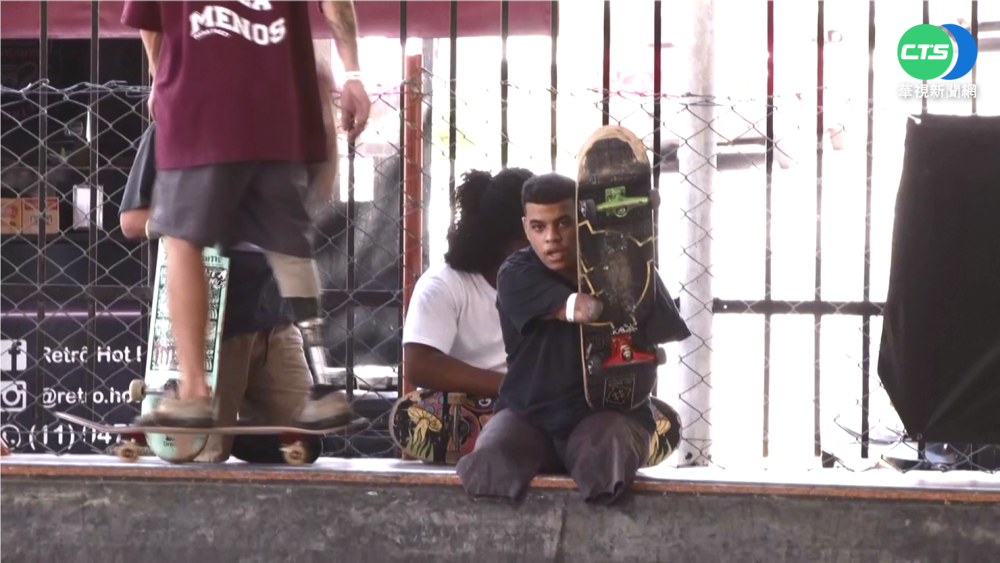 巴西滑板運動員挑戰極限 爭取2024帕運