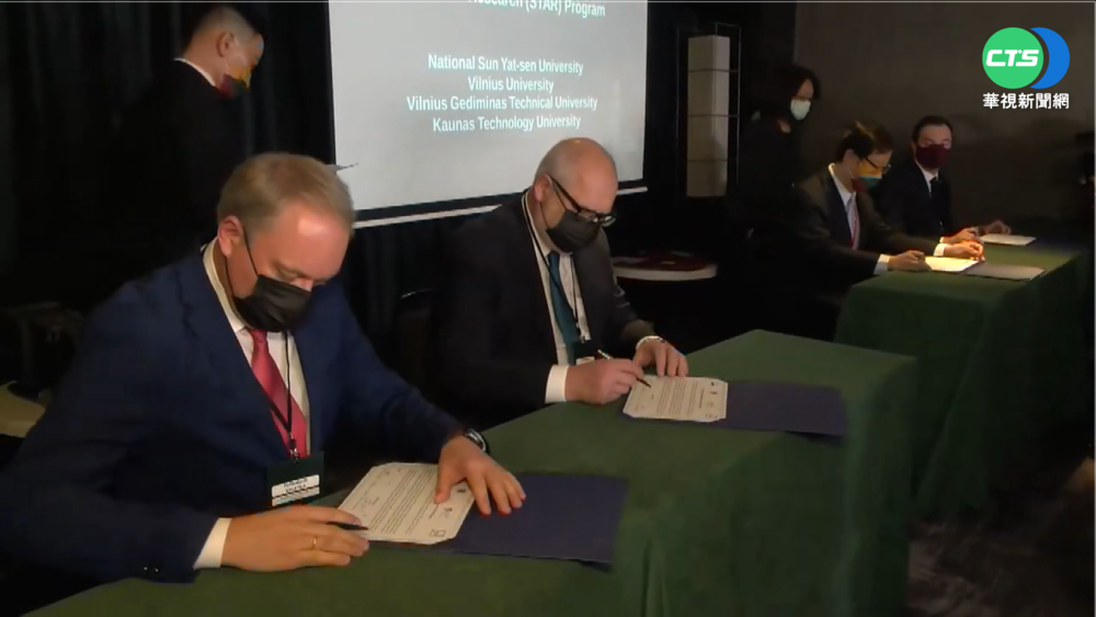 台訪歐團交成績單 與立陶宛簽6項MOU