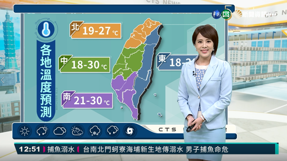 東北季風影響大 出遊天氣看過來