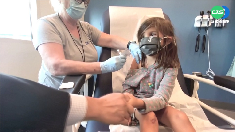 美國疫情趨緩 FDA核准5-11歲打輝瑞