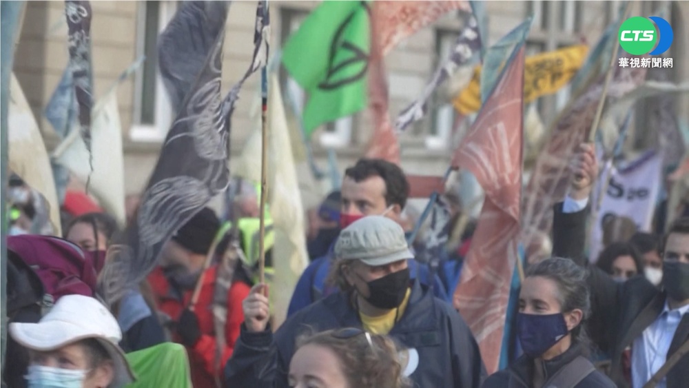 氣候峰會將登場 桑柏格現身格拉斯哥